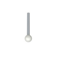 DECKENLEUCHTE Puro H40 - Grau, Metall (6/6/40cm) - Lumicom