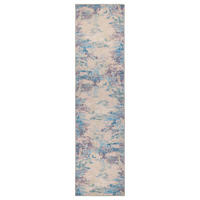 TEPPICH maschinenwaschbar Vintage-Abstrakt, recycelt CRAY, Multi 60x230 cm - Multicolor, Textil (60/230cm) - KADIMA DESIGN