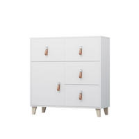 KINDERKOMMODE FAGOT 3 90/45/96 in Weiß Scandi-Still - Weiß, Holzwerkstoff (90/96/45cm) - Deine Möbel 24