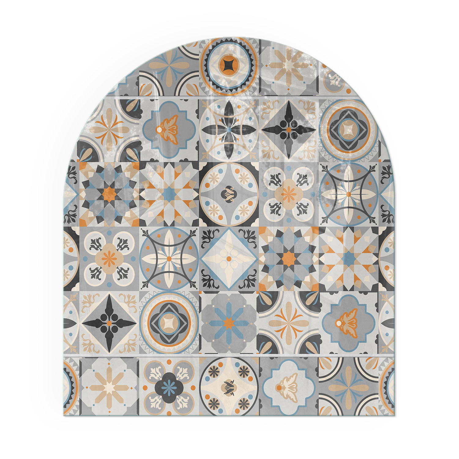 TULUP PODLOŽKA POD KRB 80x70 cm - Mozaikový vzor dlaždic