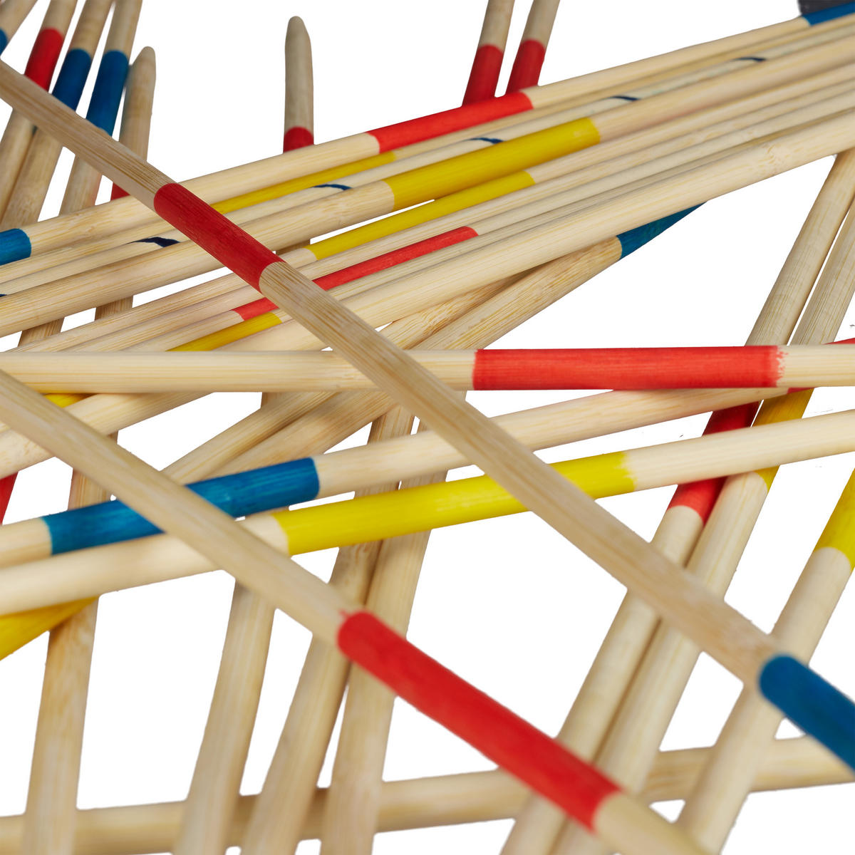 RIESENMIKADO - Hellbraun, Holz (0.7/0.7cm) - Relaxdays