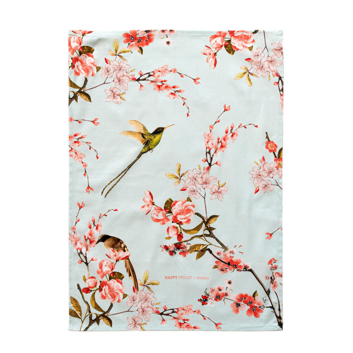 GESCHIRRTUCH (2 tlg) chinoiserie 70x50 cm mehrfarbig - Multicolor, Textil (70/50cm) - Happy Friday