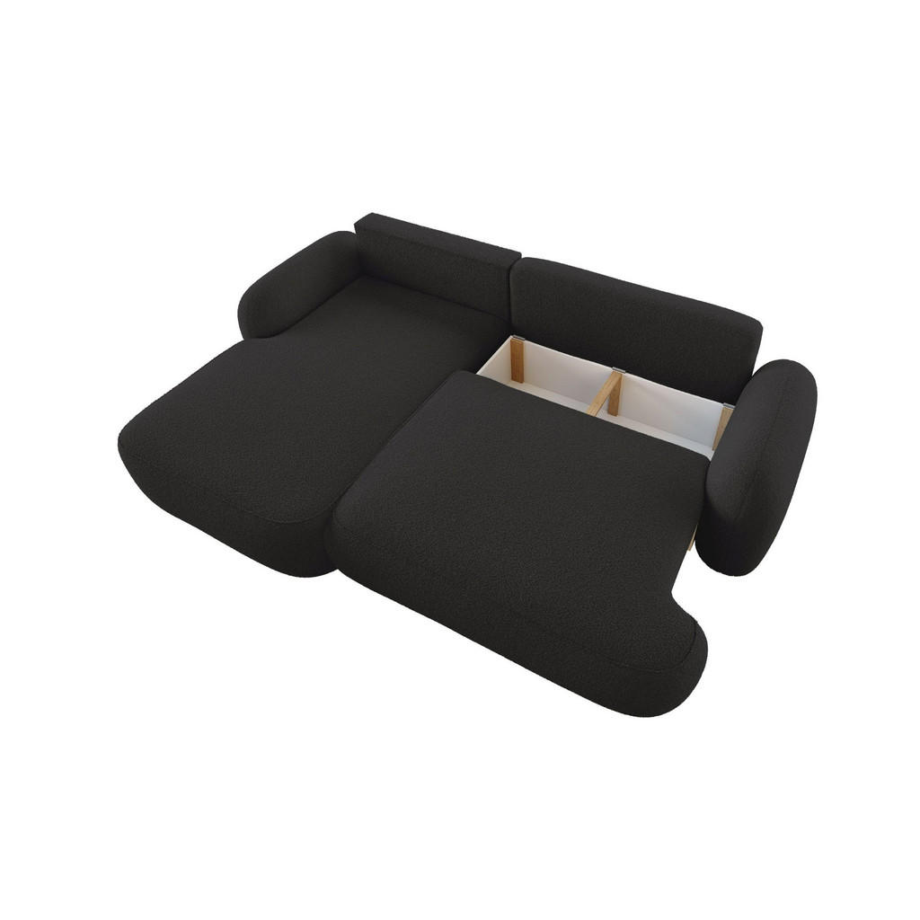 Thumbnail - Bedante Ecksofa, Schwarz, Textil, 4-Sitzer, 275x175 cm, Wohnzimmer, Sofas & Couches, Wohnlandschaften, Ecksofas
