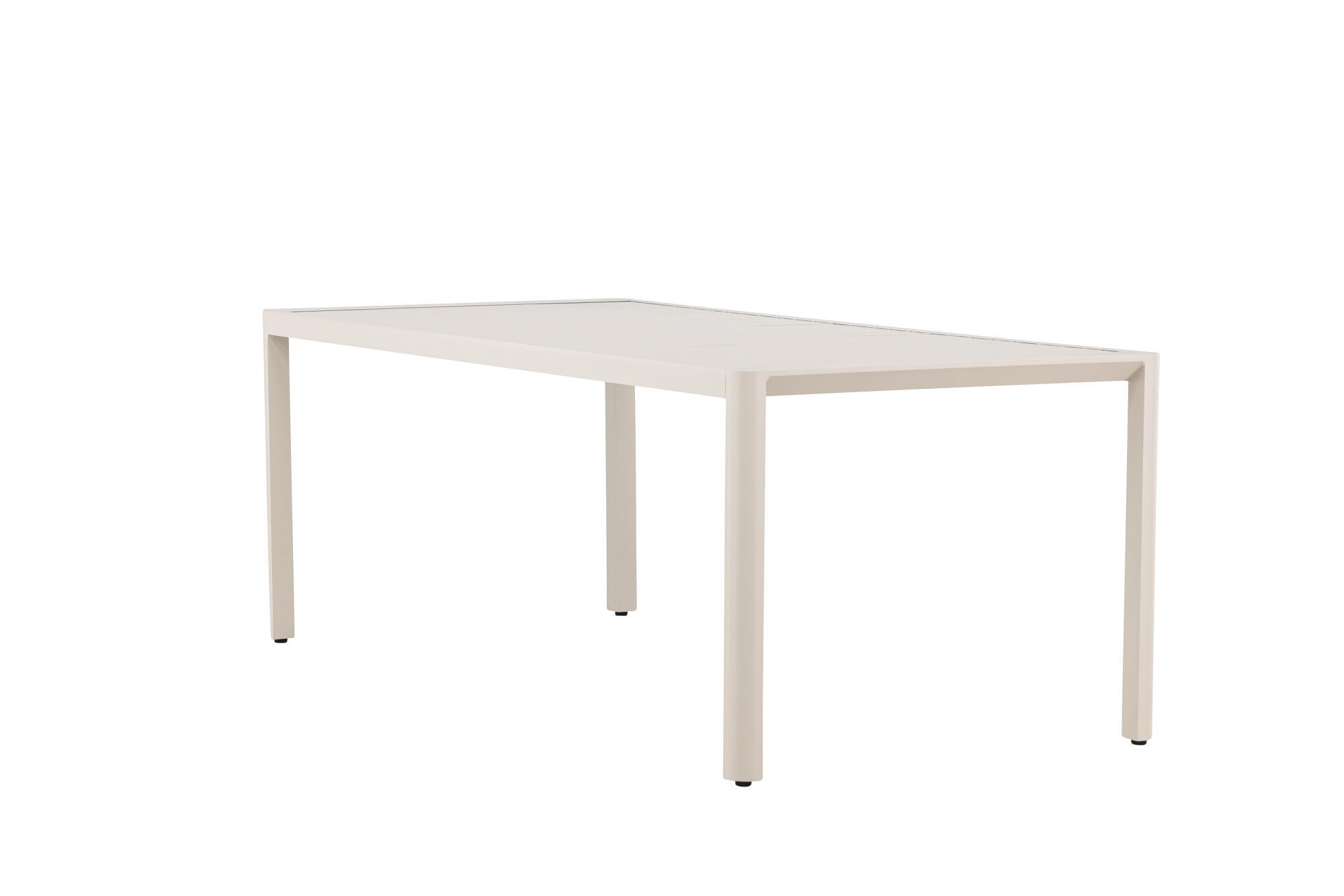 GARTENESSTISCH GIARDINI Beige 90x200x72 cm - Beige, Metall (200/90/72cm) - FURNLUX