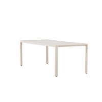 GARTENESSTISCH GIARDINI Beige 90x200x72 cm - Beige, Metall (200/90/72cm) - FURNLUX