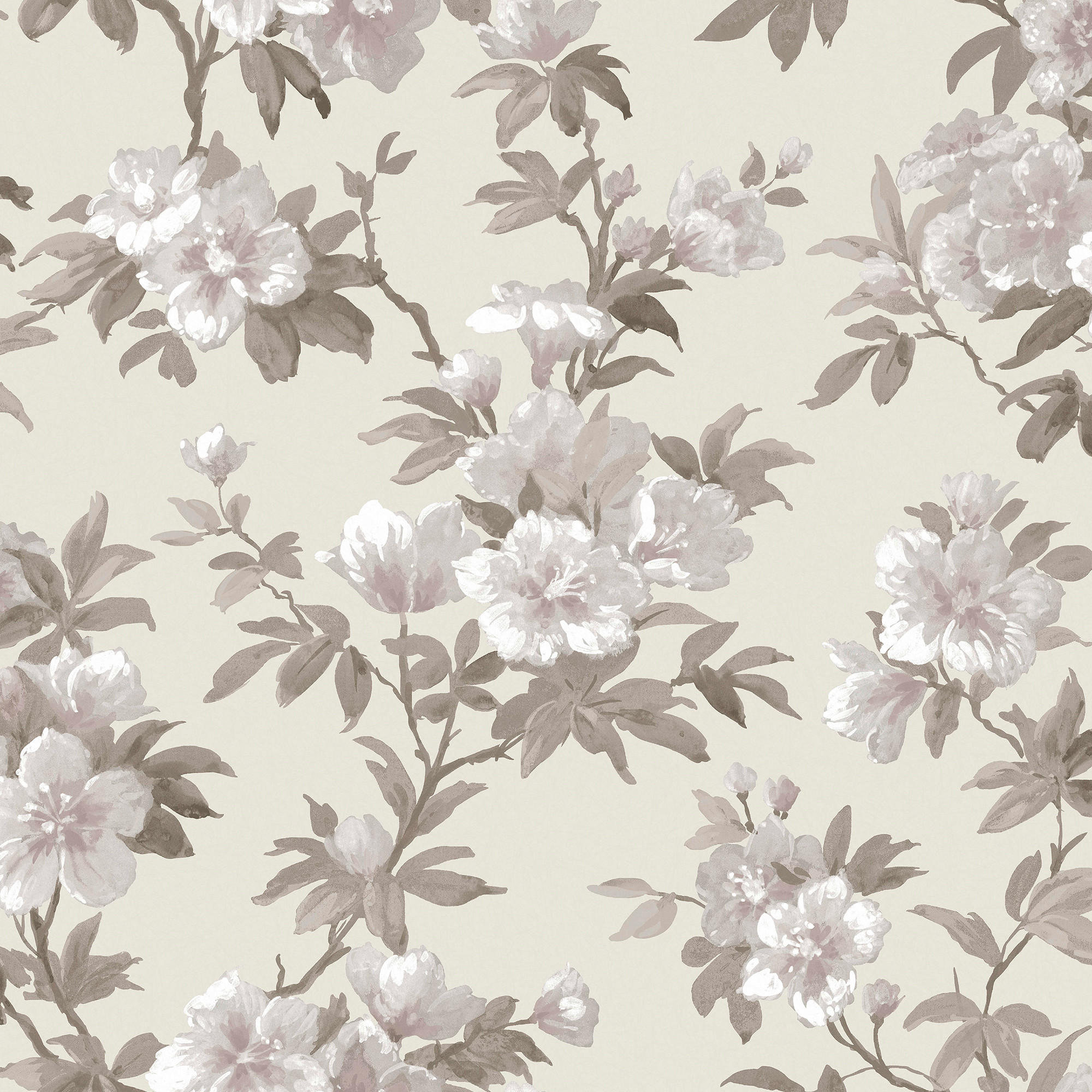 VLIESTAPETE Rosamund Natur - Naturfarben, Papier/Kunststoff (52/1000cm) - Graham & Brown