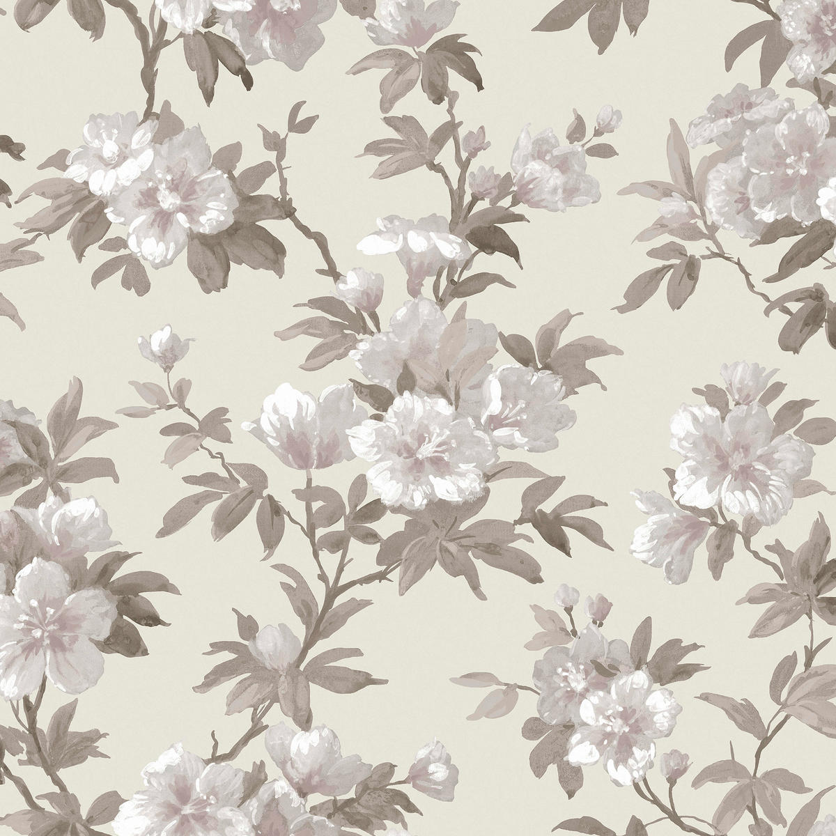 VLIESTAPETE Rosamund Natur - Naturfarben, Papier/Kunststoff (52/1000cm) - Graham & Brown