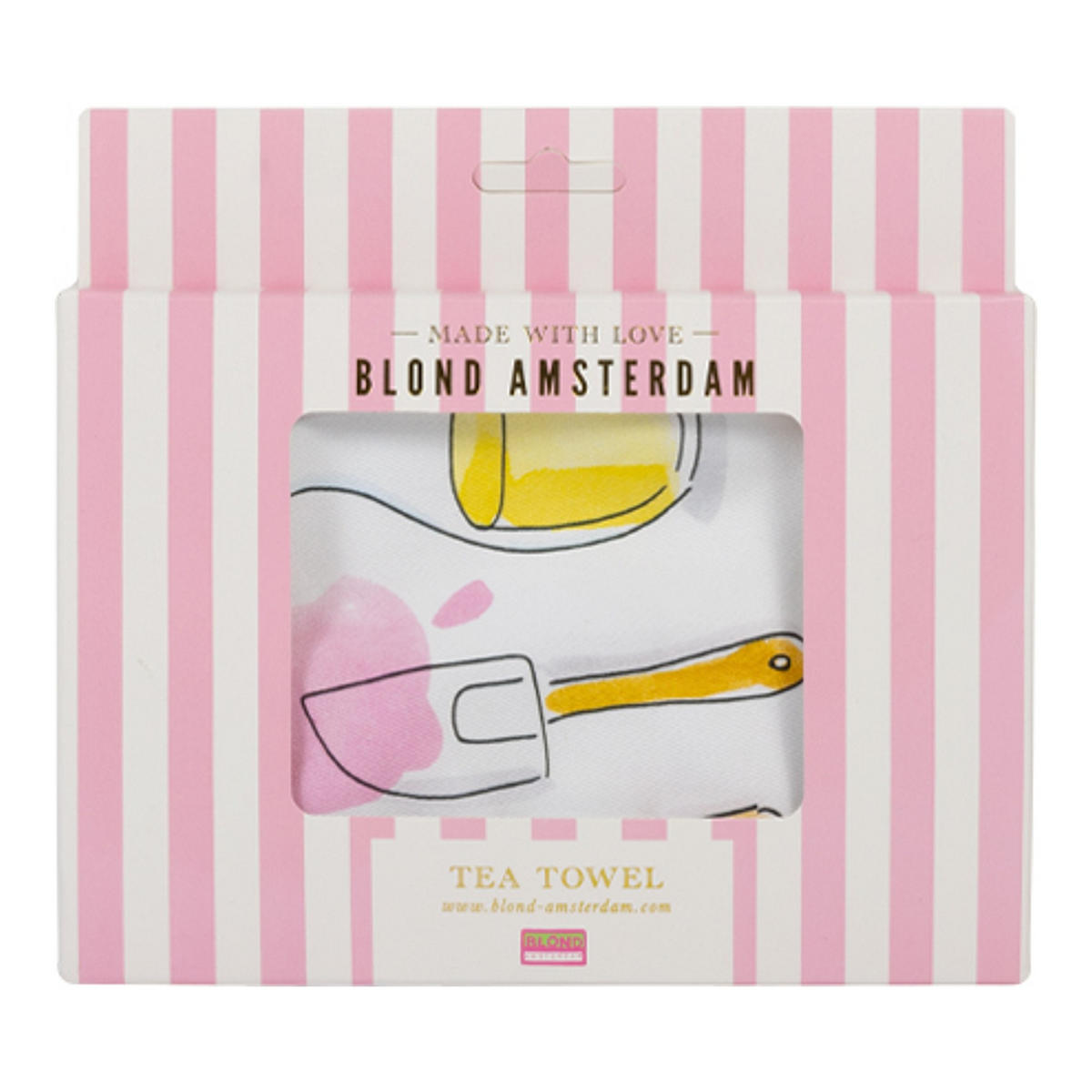 GESCHIRRTUCH Küche in Bunt - 50 x 70cm - Multicolor, Papier (0.2/5cm) - Blond Amsterdam