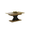 COUCHTISCH Ilo ausziehbar - Eichefarben, Holzwerkstoff (110/65/54cm) - Endo-Moebel
