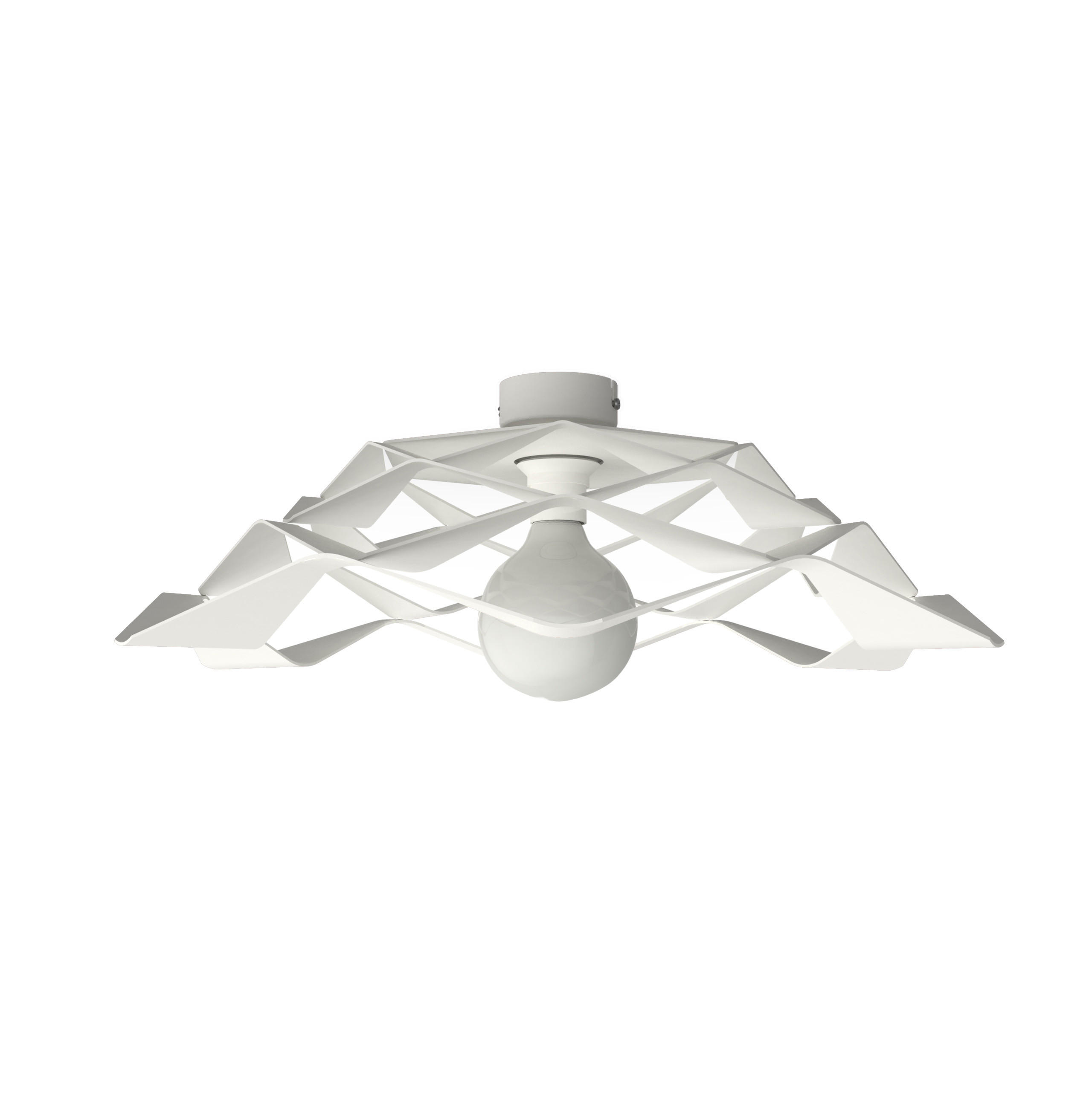 DECKENLEUCHTE - Weiß, Metall (60/60/20cm) - Lumicom