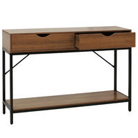 KONSOLENTISCH rechteck Braun - Braun, Holzwerkstoff (30/109/76cm) - MCW