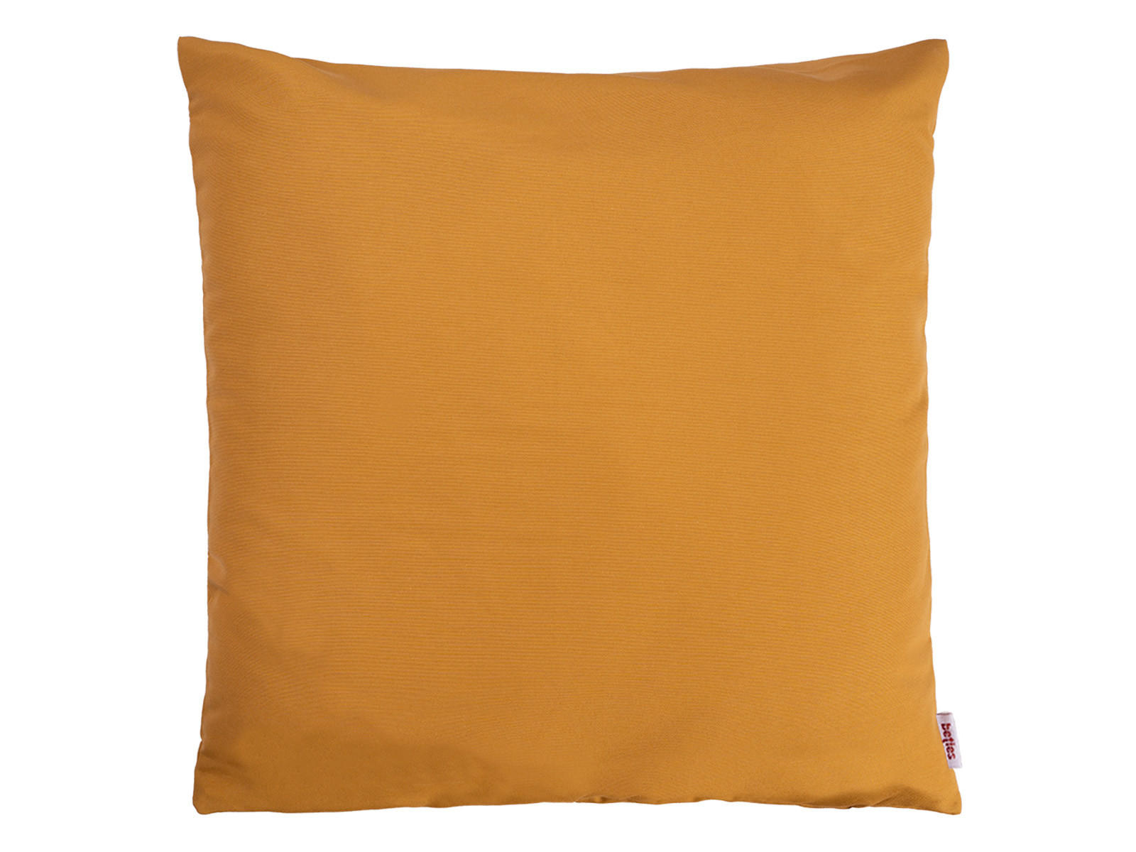 KISSENHÜLLE Wunschton safran-gelb 60/60 cm - Gelb, Textil (60/60cm) - beties Heimtextil