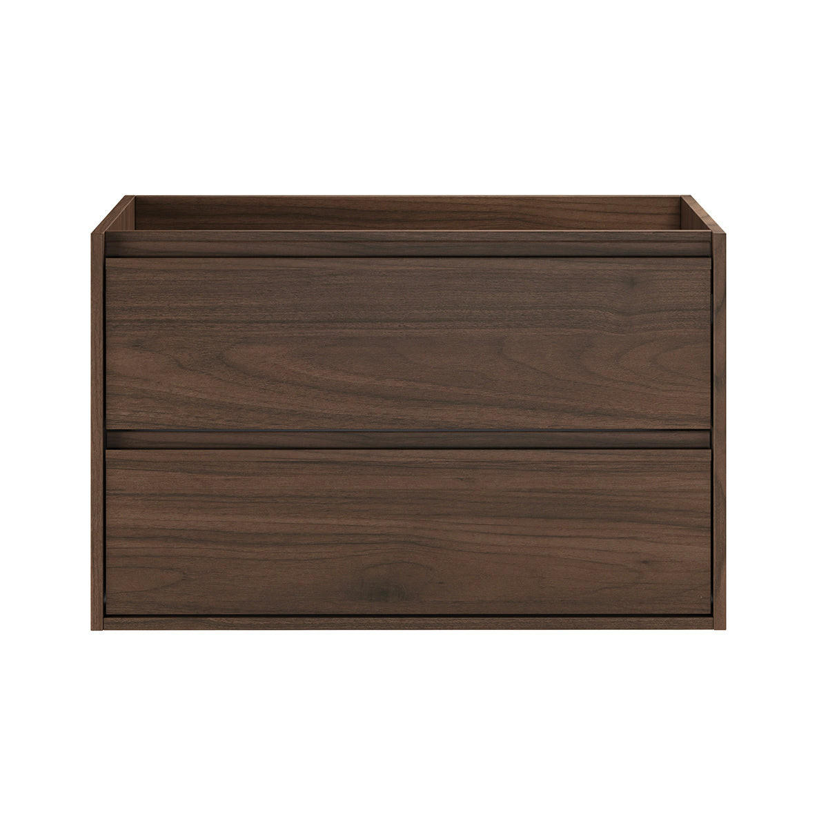 PODUMIVALNIŠKA OMARICA 80cm Edmé Les (temno lesno) - temno rjava, leseni material (80/52.2/46cm) - Petits-meubles