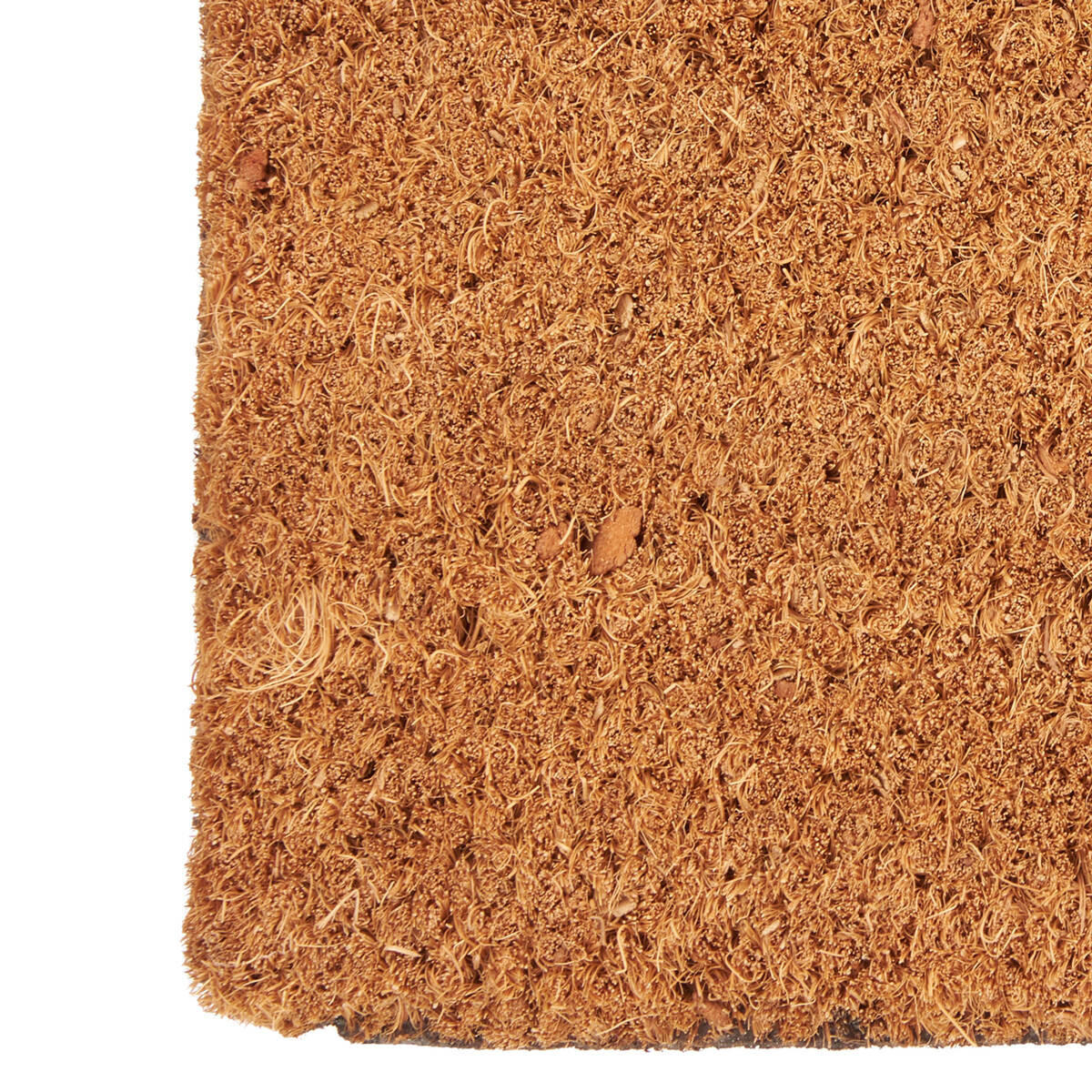 FUSSMATTE Hello 60/40 cm - Braun, Naturmaterialien (40/60cm) - Giftdecor