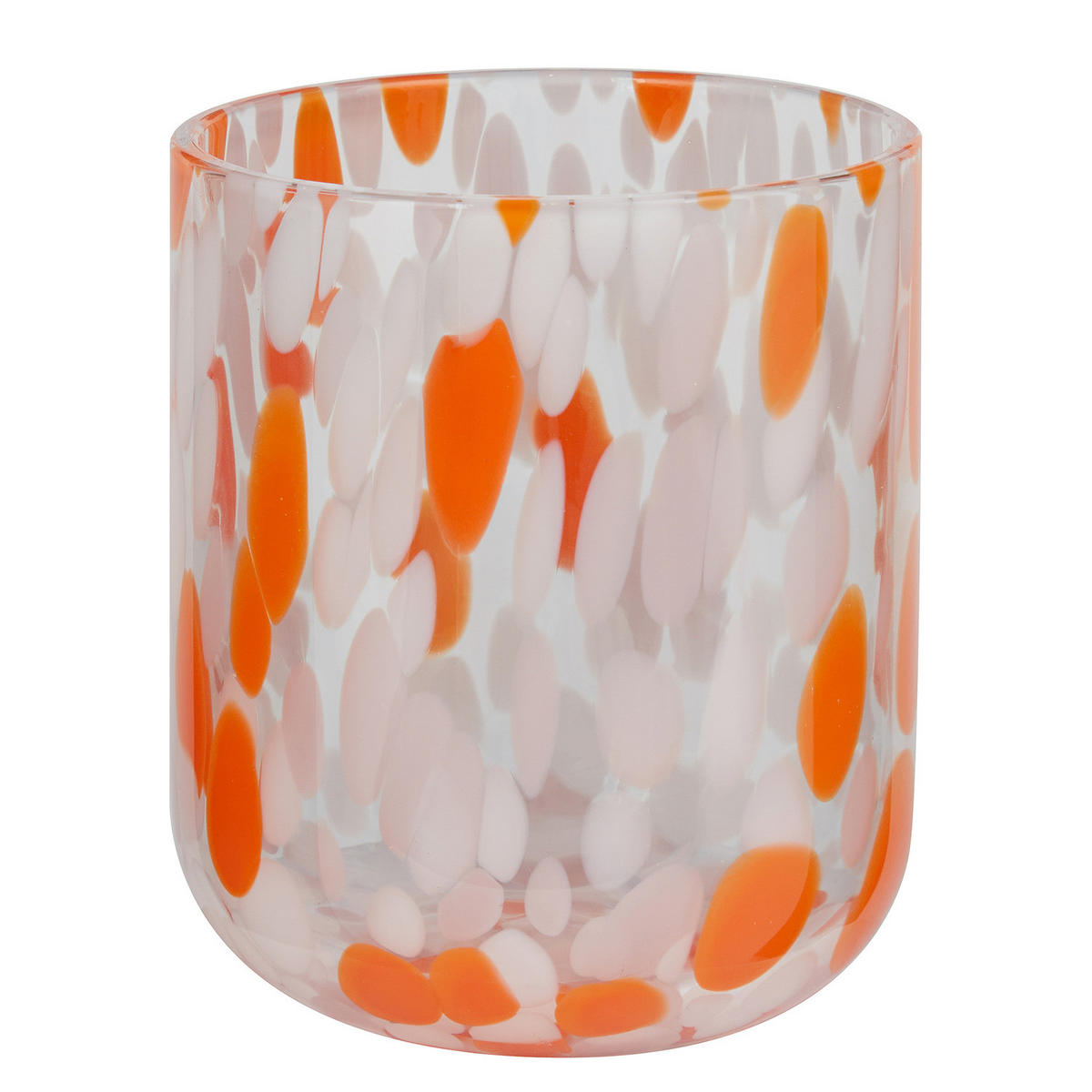 TRINKGLAS (6er-Set) Confetti - Orange, Glas (0.33L) - Butlers