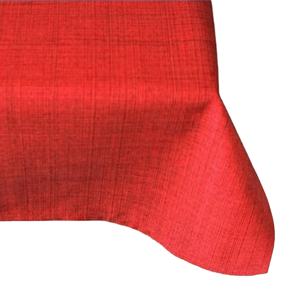 TISCHDECKE Outdoor 130x160 cm Rot - Rot, Textil (130/160cm) - TiborTex
