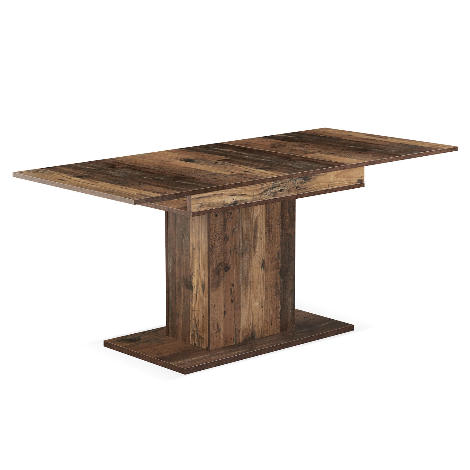 ESSTISCH BOSCO 120-160/80/76 cm - Sonoma Eiche, Holzwerkstoff (80/120/76cm) - B&D Home