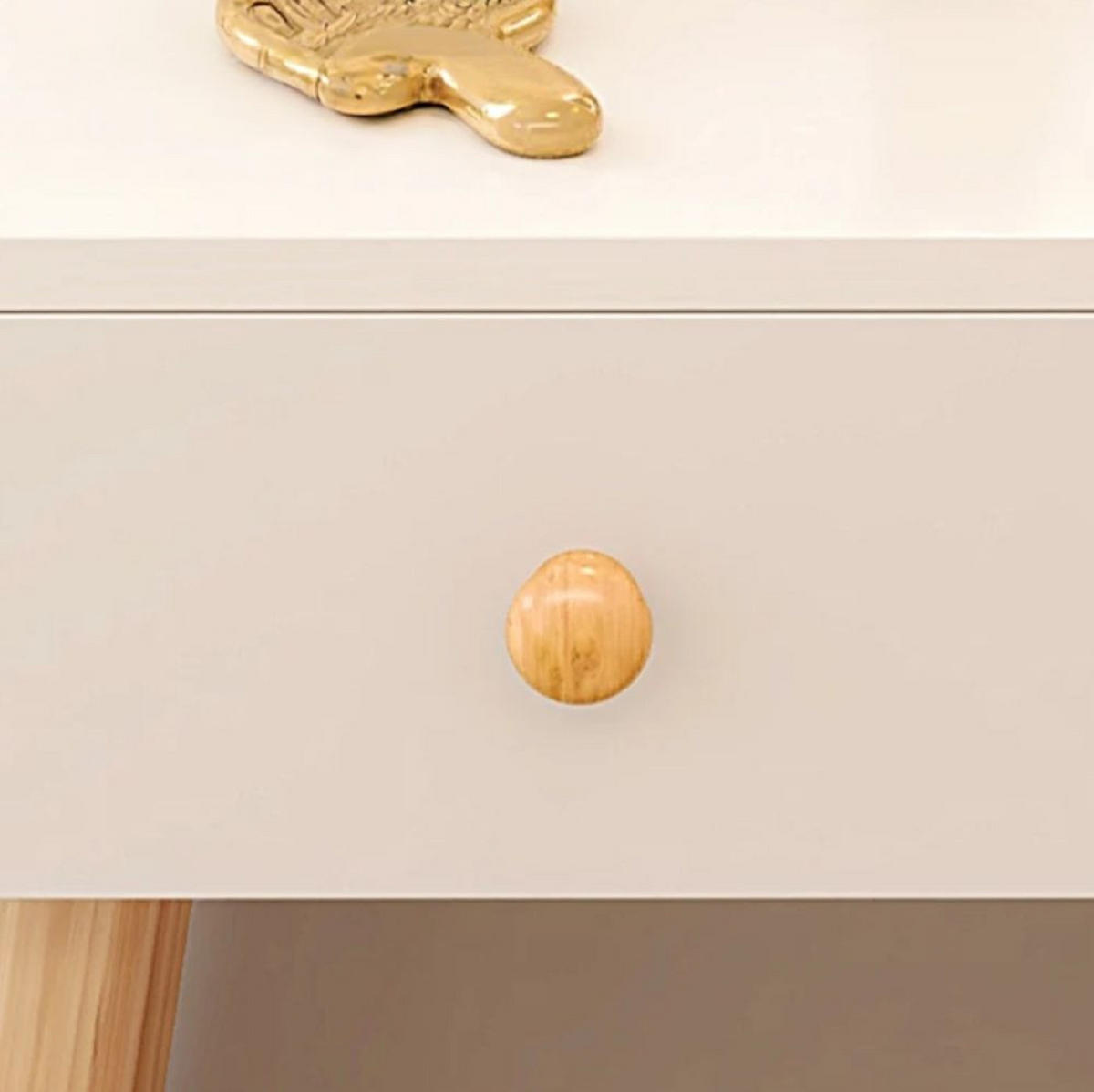 SCHMINKTISCH, weiß 70/40/85 cm - Weiß, Holzwerkstoff (70/85/40cm) - Rexo