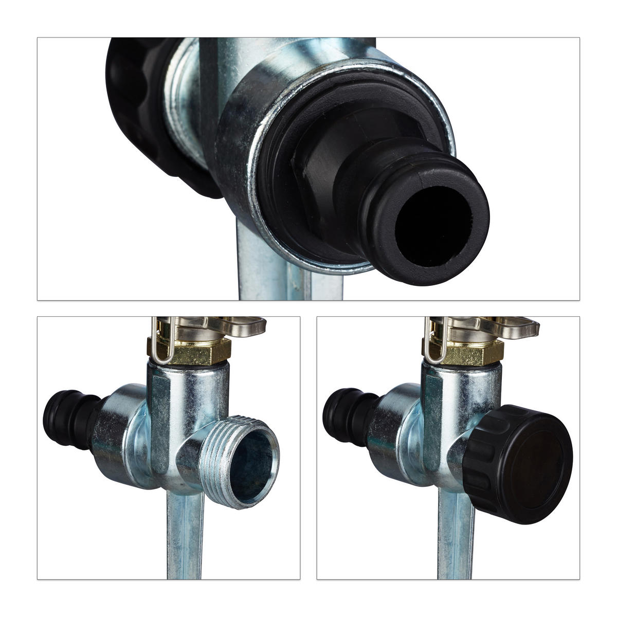 IMPULSREGNER - Multicolor, Kunststoff/Metall (11/29/5cm) - Relaxdays