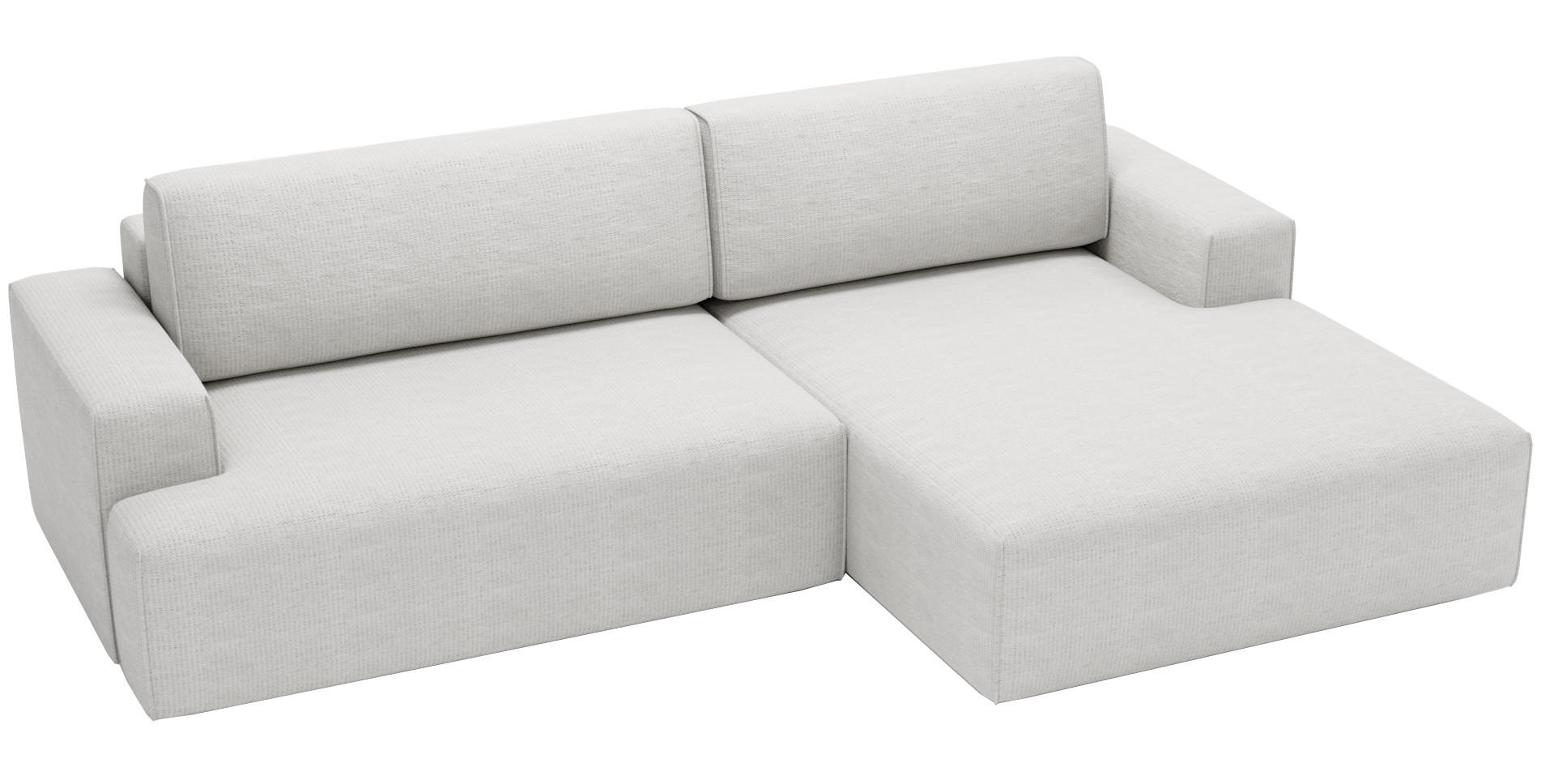 Emporius Ecksofa Creme 270x165 cm