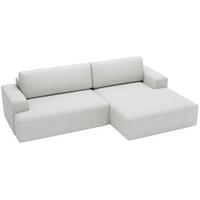 ECKSOFA L-Form 270 cm Boston mit Bettkasten, Schlaffunktion, Rechts, Creme - Creme, Holz (270/165cm) - Emporius