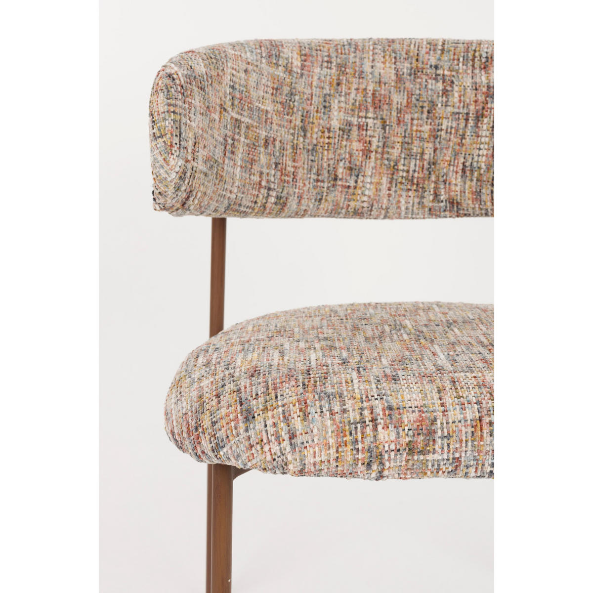ESSZIMMERSTUHL Claes Mehrfarbig - 2 er Set - Beige, Textil (56.5/78.5/57.5cm) - Housecraft Living