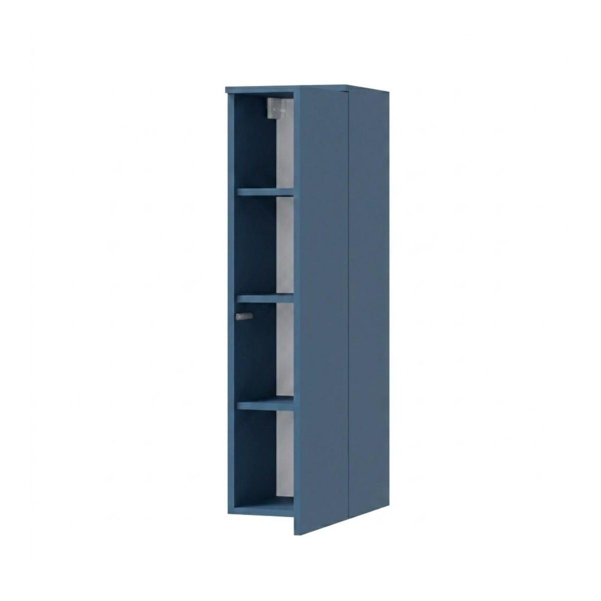 HOCHCHRANK Color 1D 100 Meeresblau - Dunkelblau, Holzwerkstoff (30/100/30cm) - mzm24