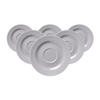 KAFFEEUNTERTASSEN Levi Grau ø 15,5 cm 6er Set - Grau, Keramik (15.5cm) - Ritzenhoff Breker