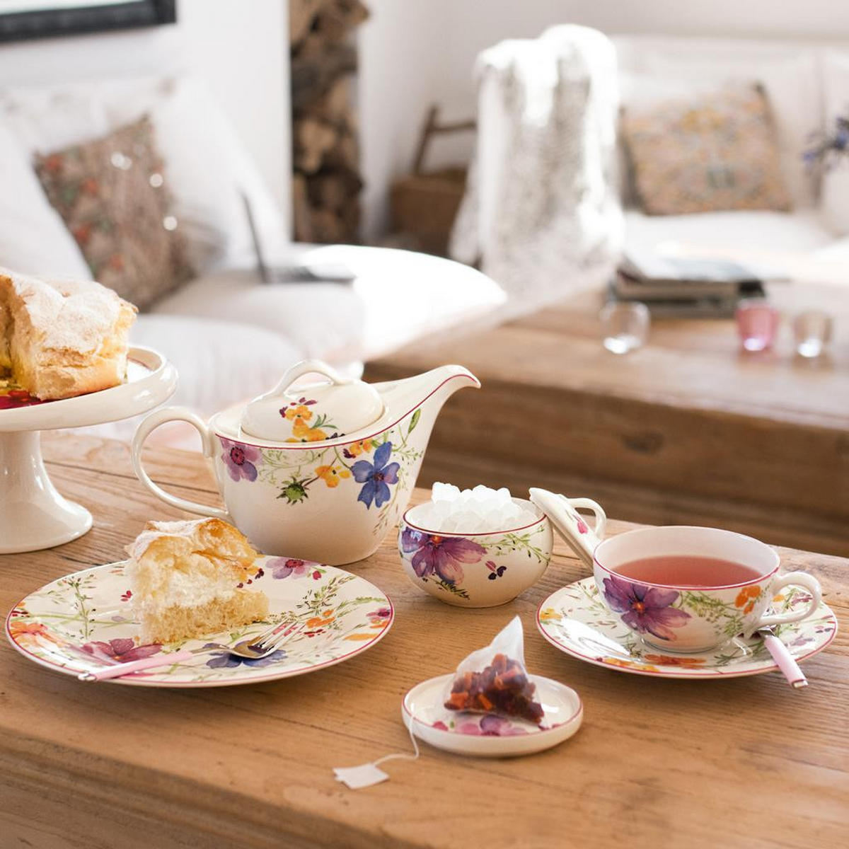 TEEKANNE Mariefleur Tea bunt 620 ml - Multicolor, Keramik (0.62L) - Villeroy & Boch