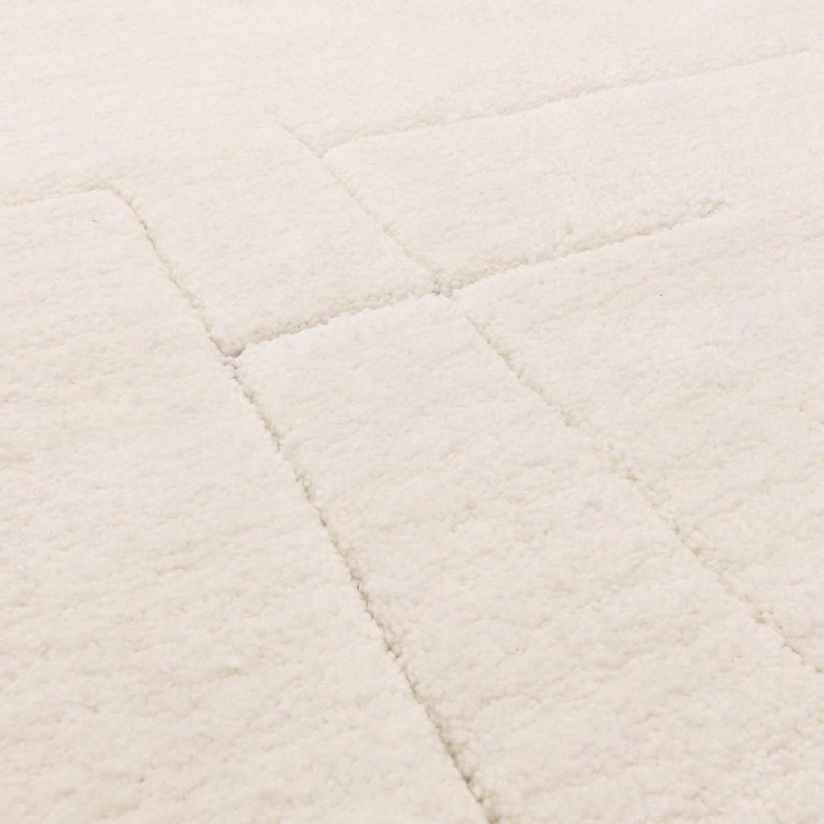 TEPPICH für Wohn- und Schlafzimmer SAFI Weiß 200 x 290 cm - Weiß, Textil (200/290cm) - Novatrend