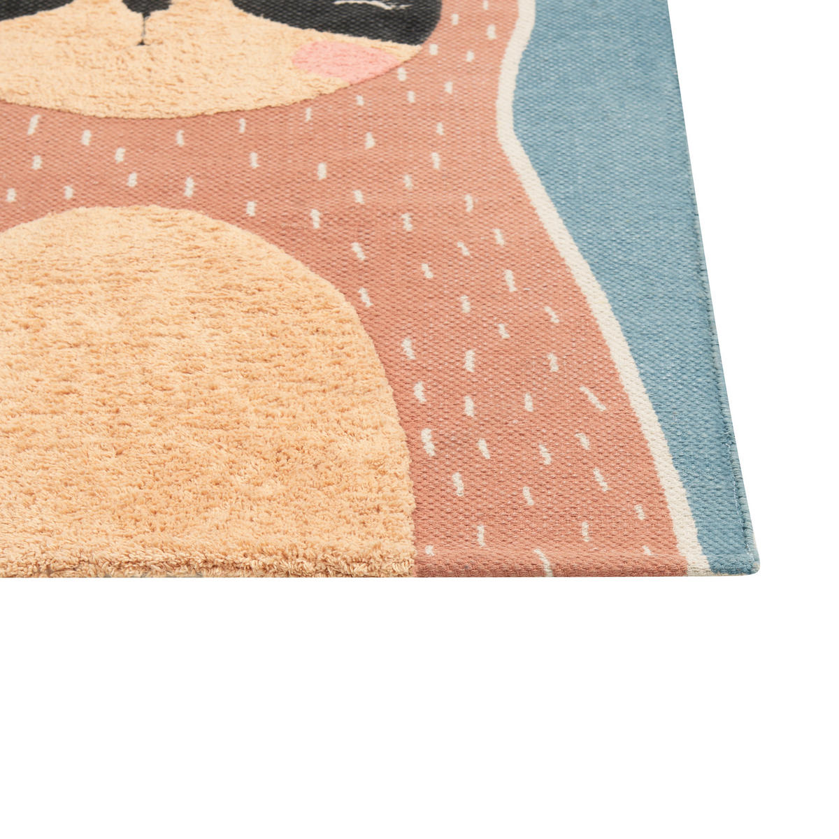 KINDERTEPPICH Isak 150/80 cm - Blau, Textil (80/150cm) - Beliani