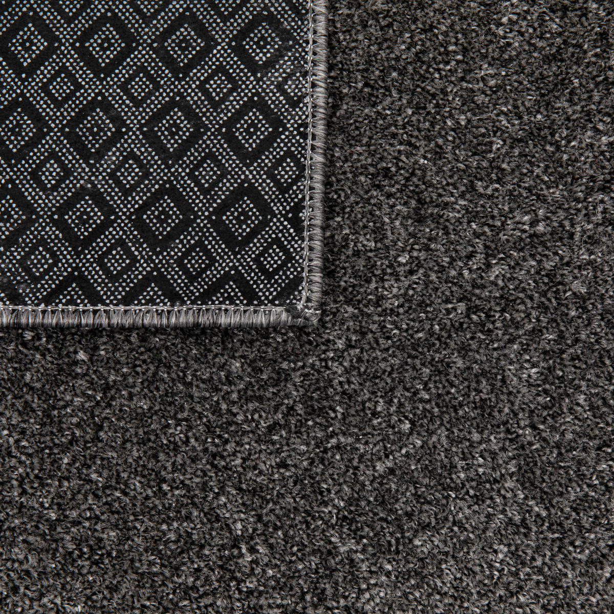 TEPPICH NOYAN Grau 140/200 cm - Grau, Kunststoff (140/200cm) - Tapiso