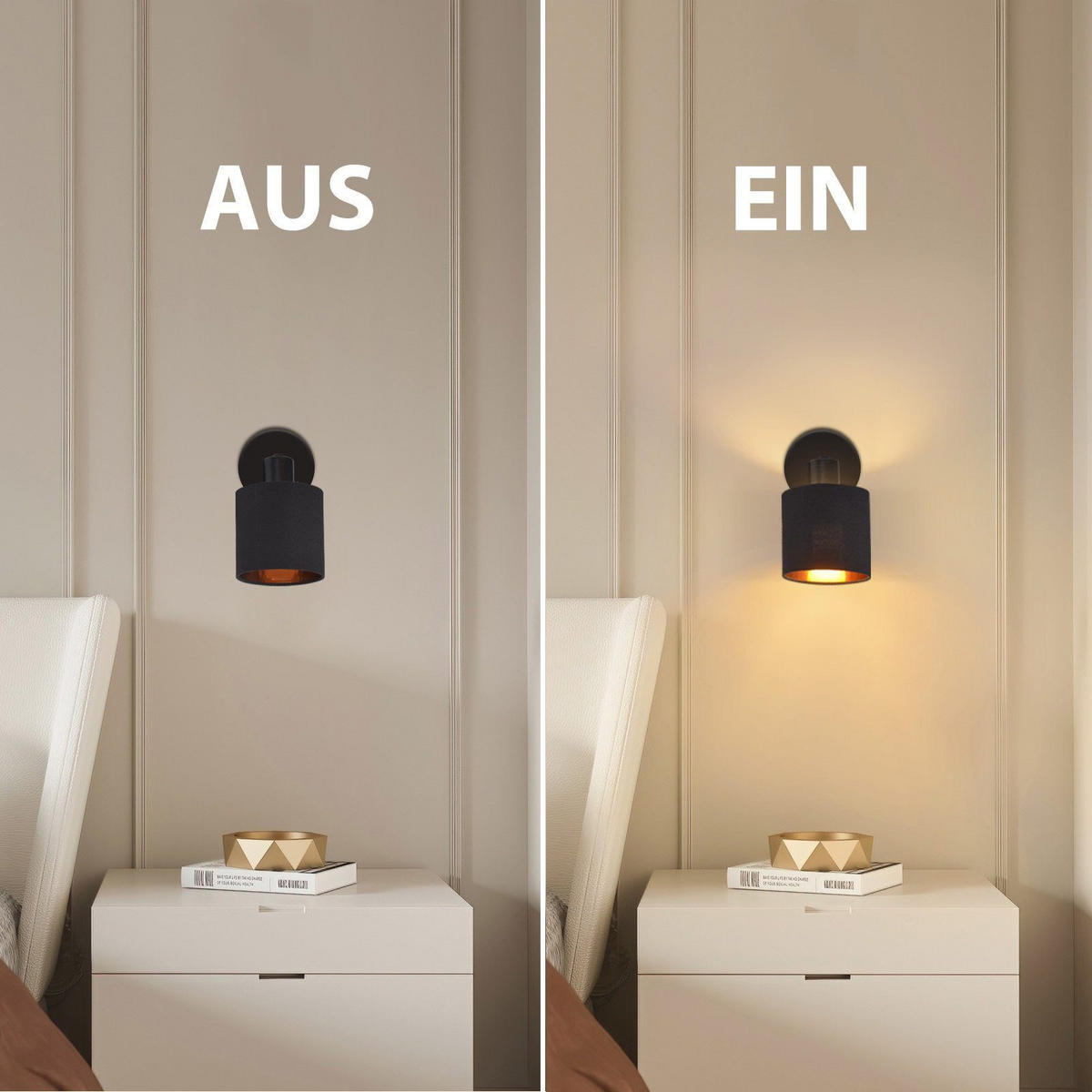 STRAHLER Brand 11/11/21 cm - Schwarz, Textil (11/11/21cm) - Nettlife