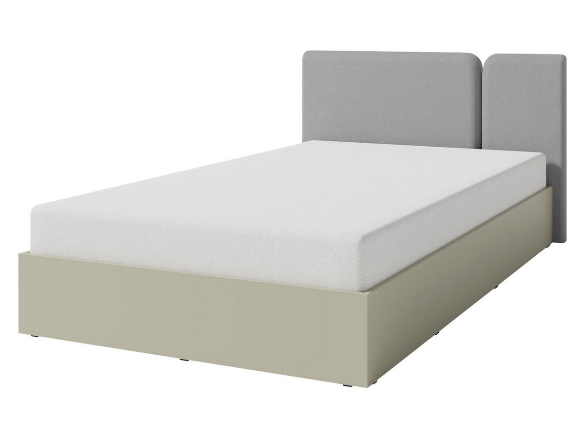 JUGENDBETT Luca LC14 - Schwarz/Grün, Holzwerkstoff/Kunststoff (120/200cm) - MIRJAN24