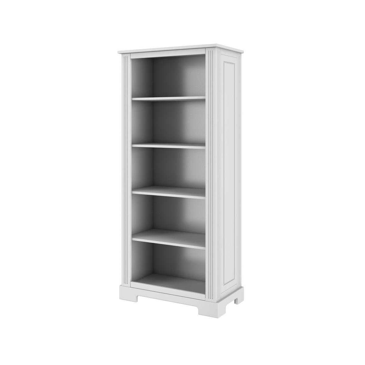 KINDERREGAL Ines - Weiß, Holzwerkstoff (80/180/44cm) - RAUMHIRSCH FURNITURE