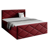 BOXBETT Herkules - Bordeaux, Holz (140/200cm) - MIRJAN24