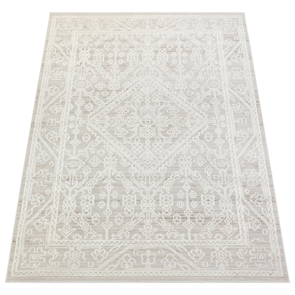 TEPPICH TREND Creme 140/200 cm - Creme, Textil (140/200cm) - Tapiso