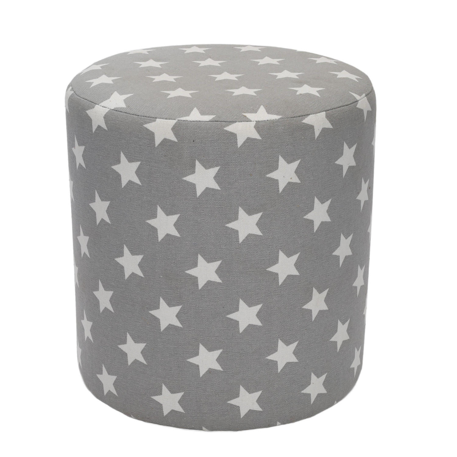 Home Styling Collection Hocker Grau 30x32x30 cm