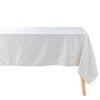 TISCHDECKE Jacquard Flocons 140/300 cm - Weiß, Textil (140cm) - Douceur d´intérieur