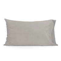 KISSENBEZUG basic 50x75 cm (x2) grau - Grau, Textil (50/75cm) - Happy Friday