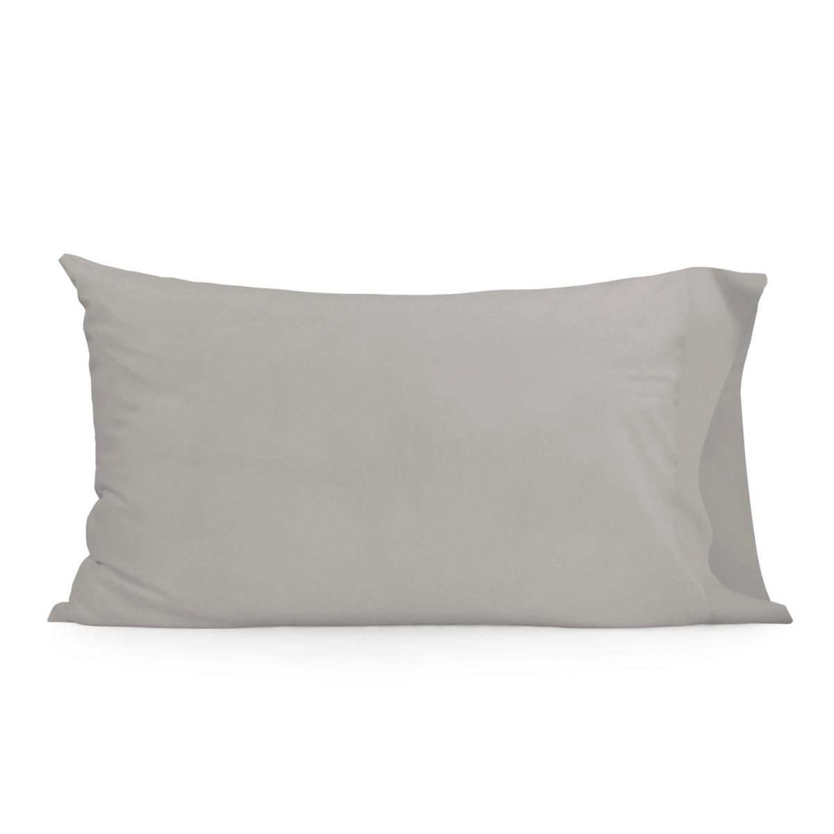KISSENBEZUG basic 50x75 cm (x2) grau - Grau, Textil (50/75cm) - Happy Friday