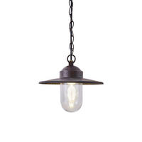 HÄNGELEUCHTE Luxembourg - Braun - 27.5/24 cm - Braun, Metall (24/27.5/24cm) - Nordlux