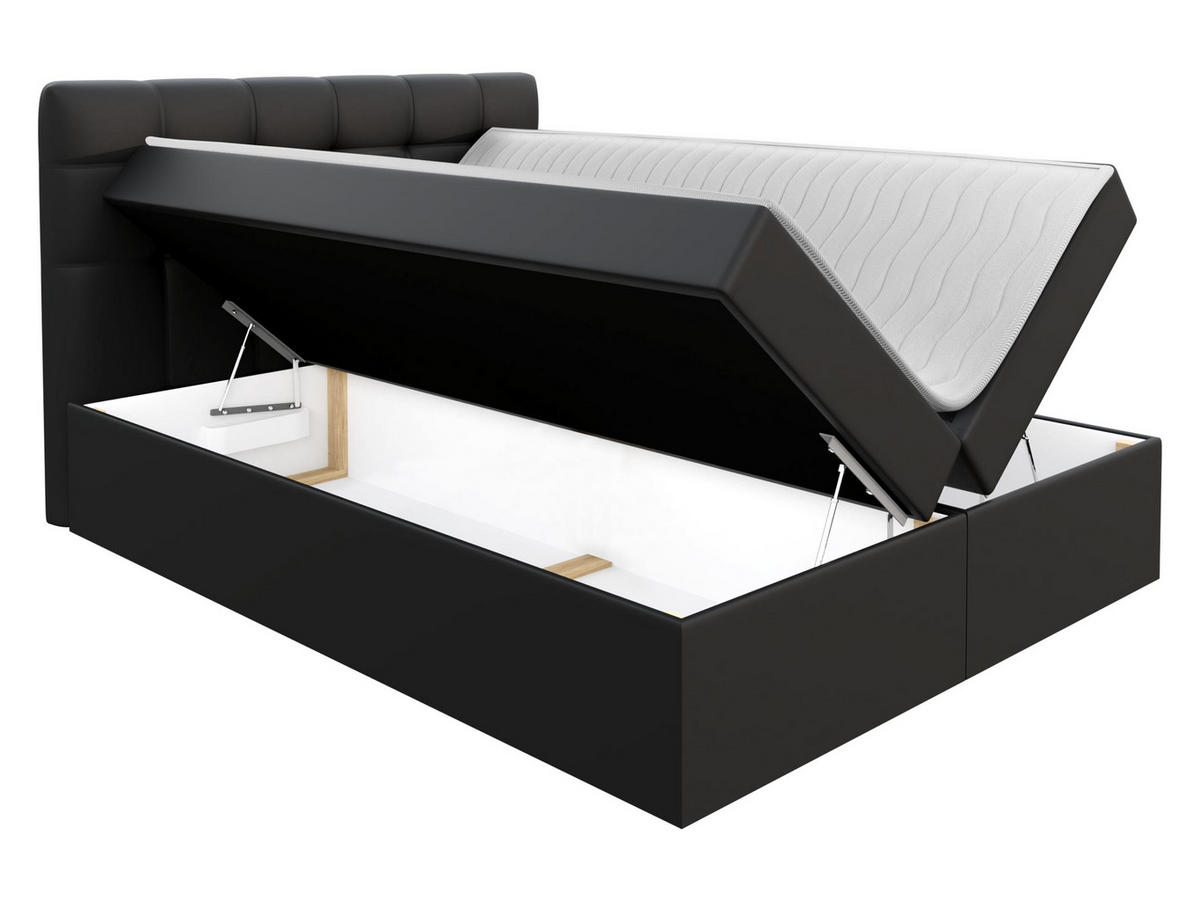 BOXBETT Nele - Weiß, Holz/Holzwerkstoff (140/200cm) - MIRJAN24