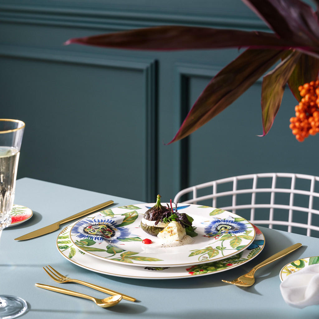 TAFELSERVICE Amazonia Anmut bunt 12er Set - Multicolor, Keramik (1/1/1cm) - Villeroy & Boch