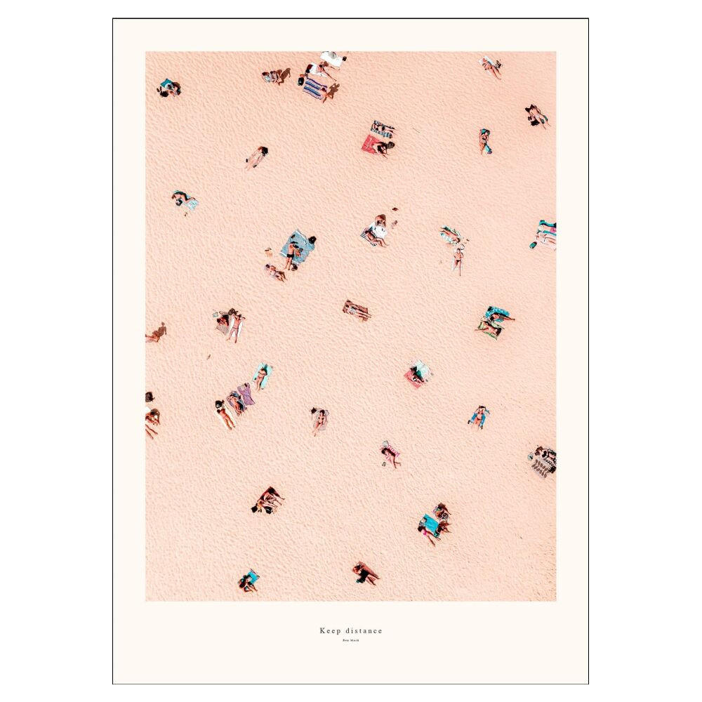 POSTER A.P. Atelier - Distance - Pink, Papier (50/70/0.1cm) - Poster&Frame