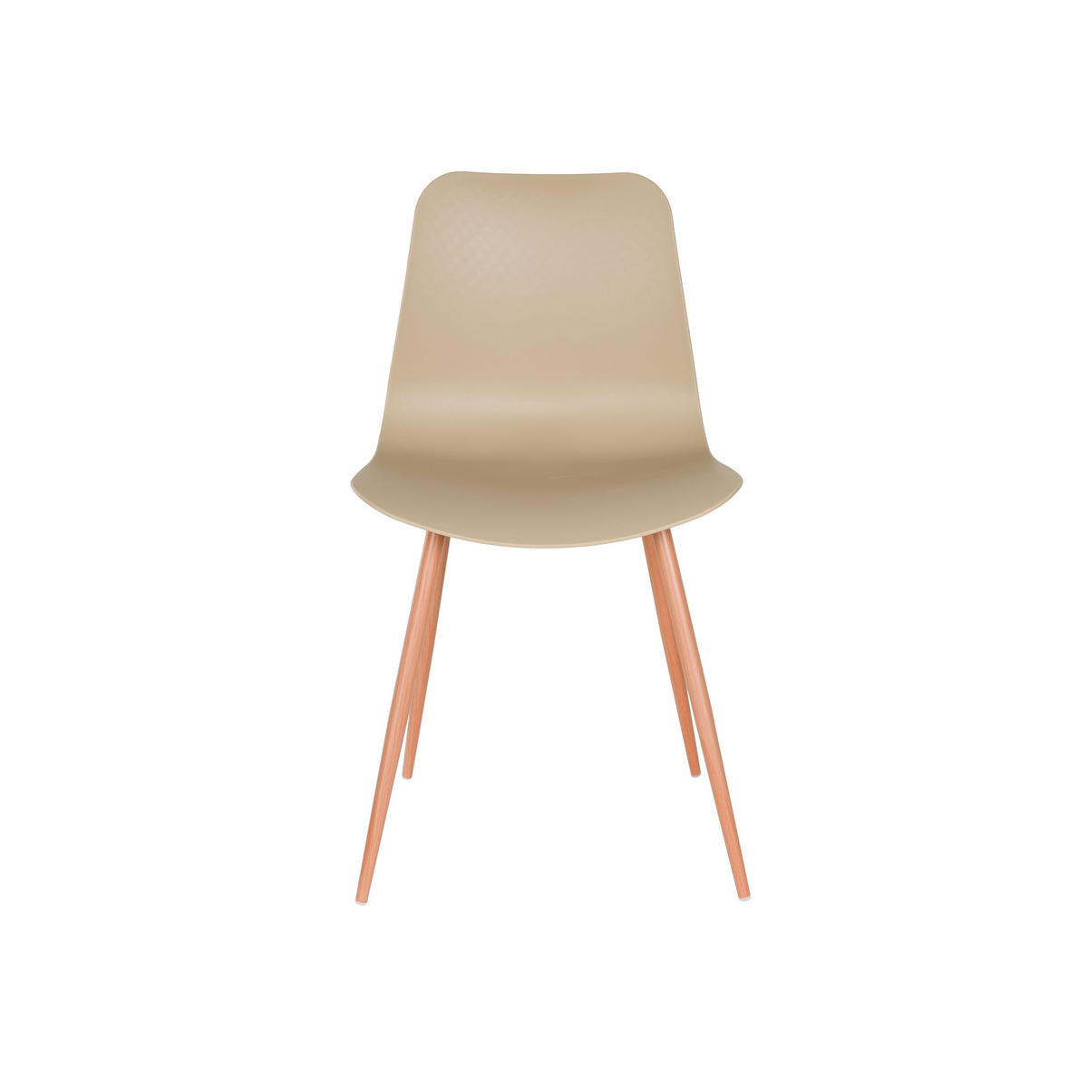 ESSZIMMERSTUHL Leon Beige - 2 er Set - Beige, Metall (44/80/49cm) - Housecraft Living