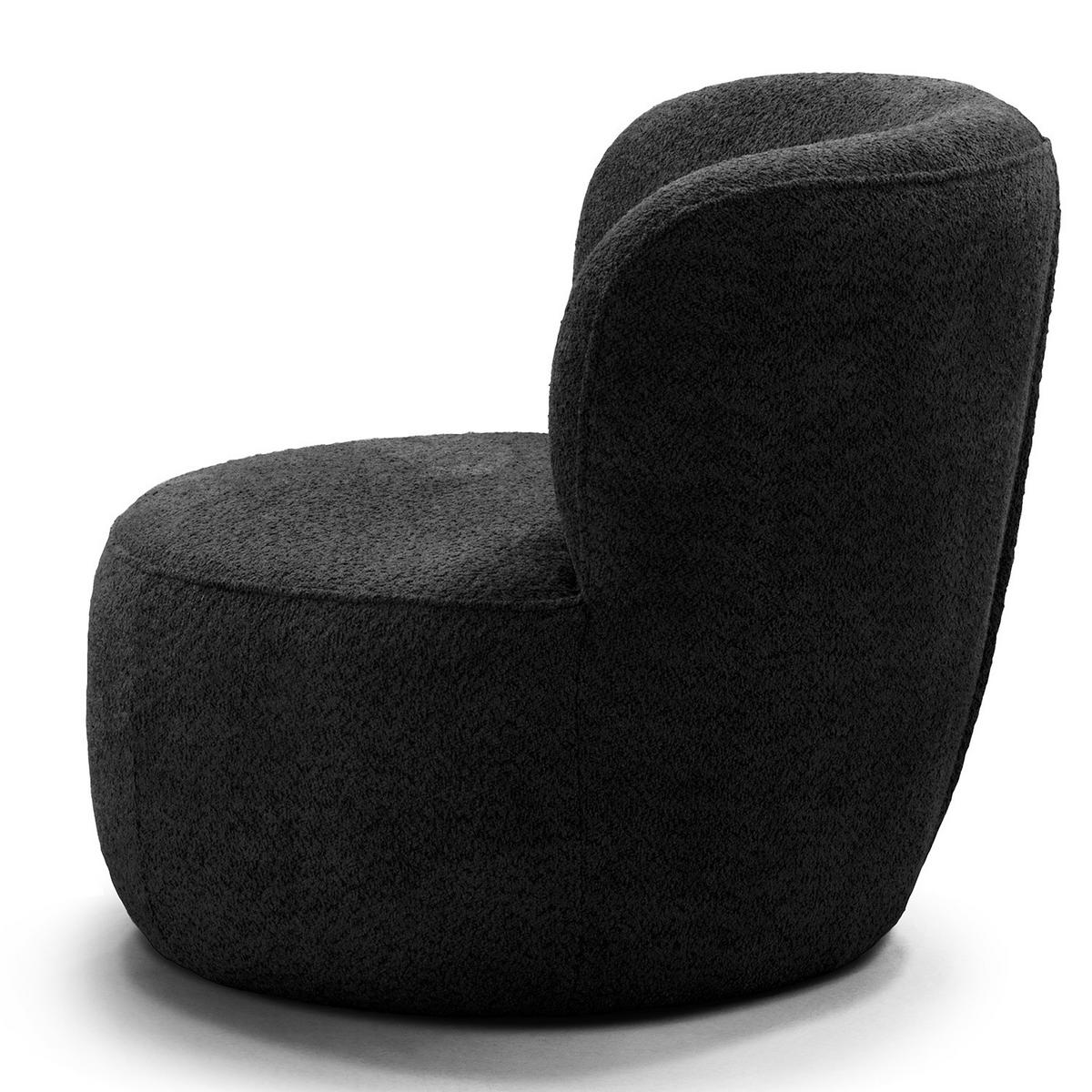 SESSEL - Schwarz, Kunststoff/Textil (78/75/84cm) - home24