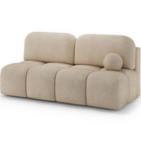 SCHLAFSOFA Nuwia mit Schlaffunktion und Bettkasten – Modernes Designsofa mit Schlafauszug und dekorativer Steppung - Beige, Kunststoff (200/102/100cm) - Wohnideebilder
