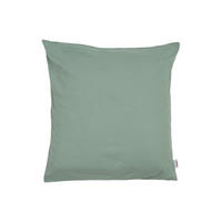 KISSENHÜLLE BasicSoft natural-grün 100% Baumwoll-Jersey 40/40 cm - Salbeigrün, Textil (40/40cm) - beties Heimtextil