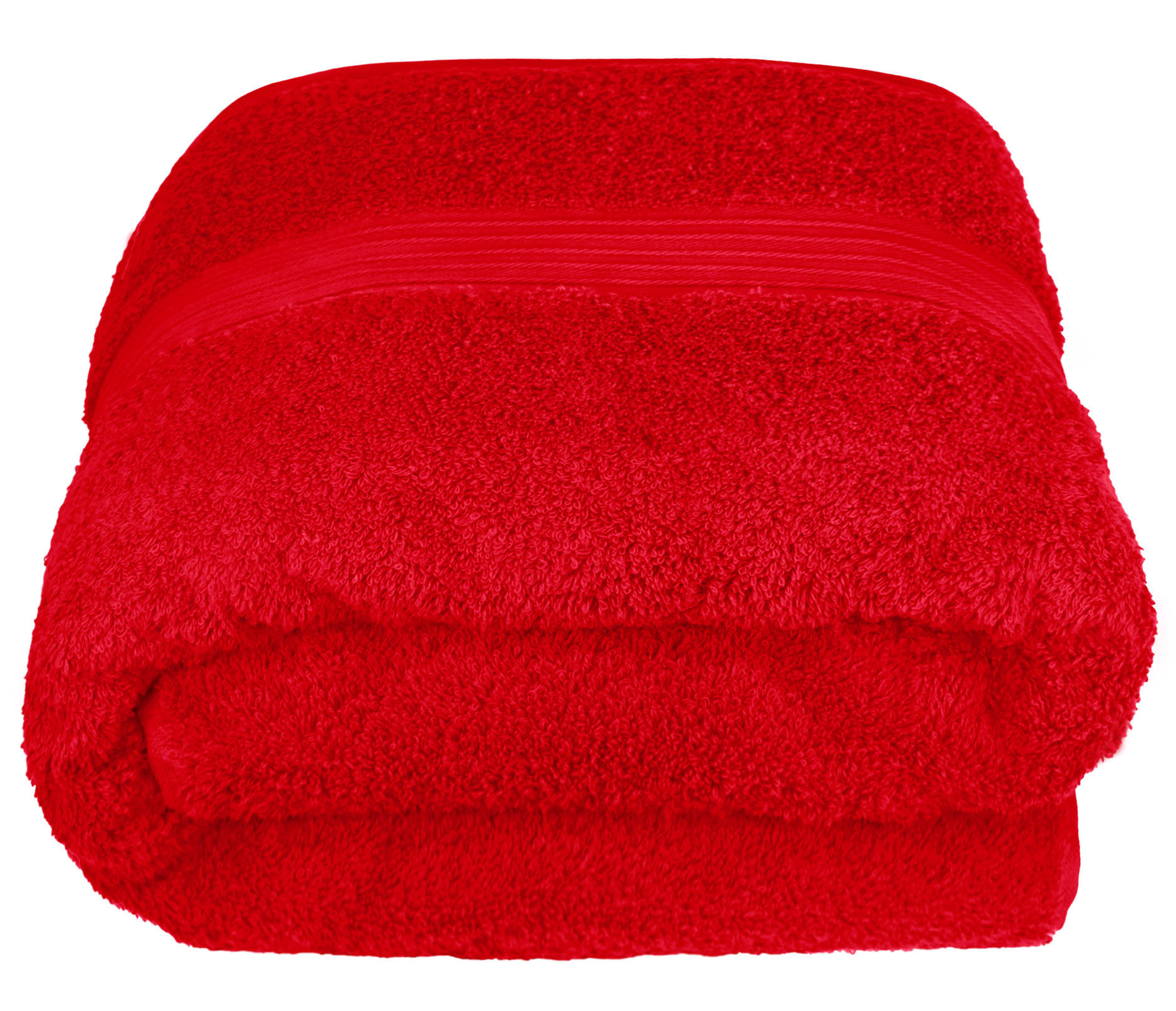 SAUNATUCH Linz Scharlach Rot 85x220 cm - Rot, Textil (85/220cm) - Lashuma
